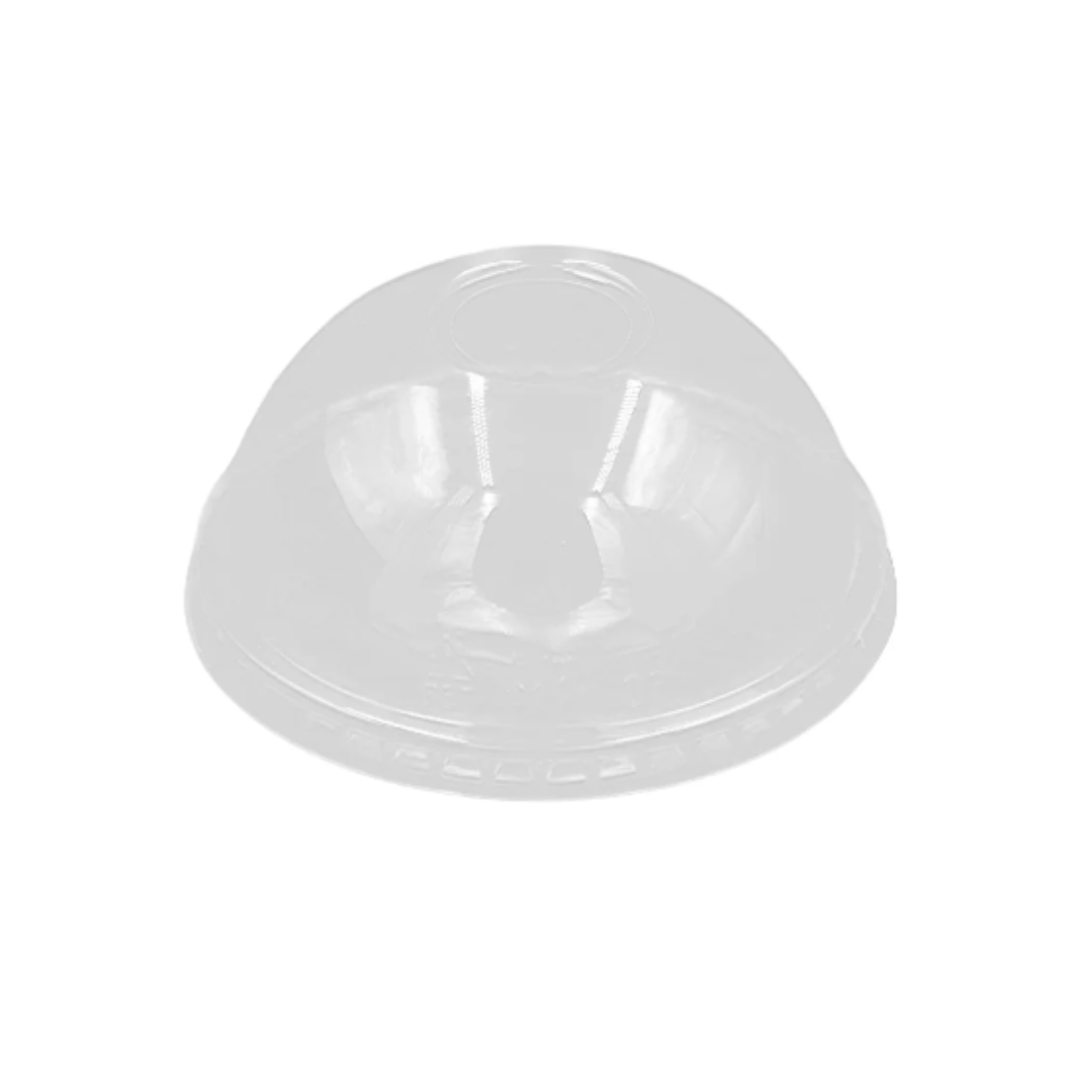 PakMax 90 mm Dome Cold Cup Lid CCDL-90C-PET-LID Carton of 1000 - supplier image 1