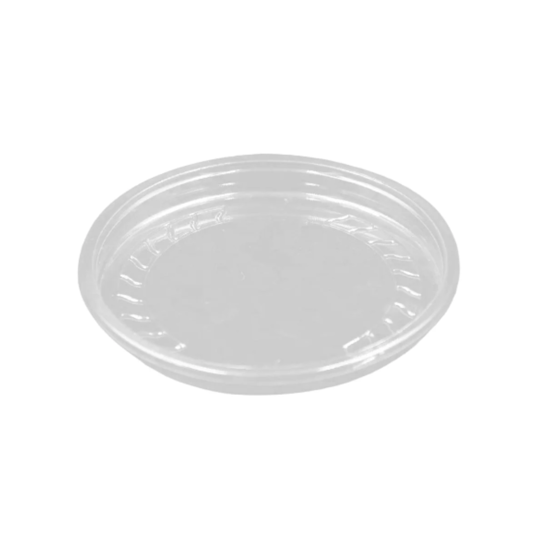 PakMax clear PET outer-fit flat deli container lid