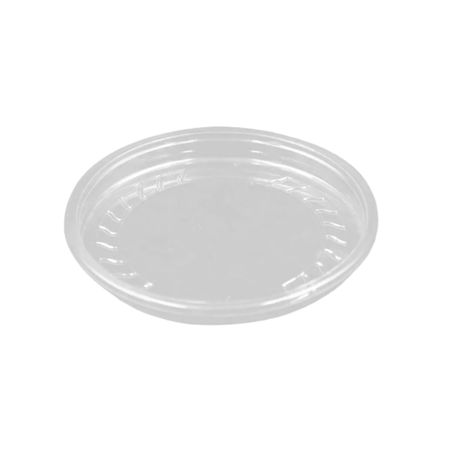 PakMax clear PET outer-fit flat deli container lid