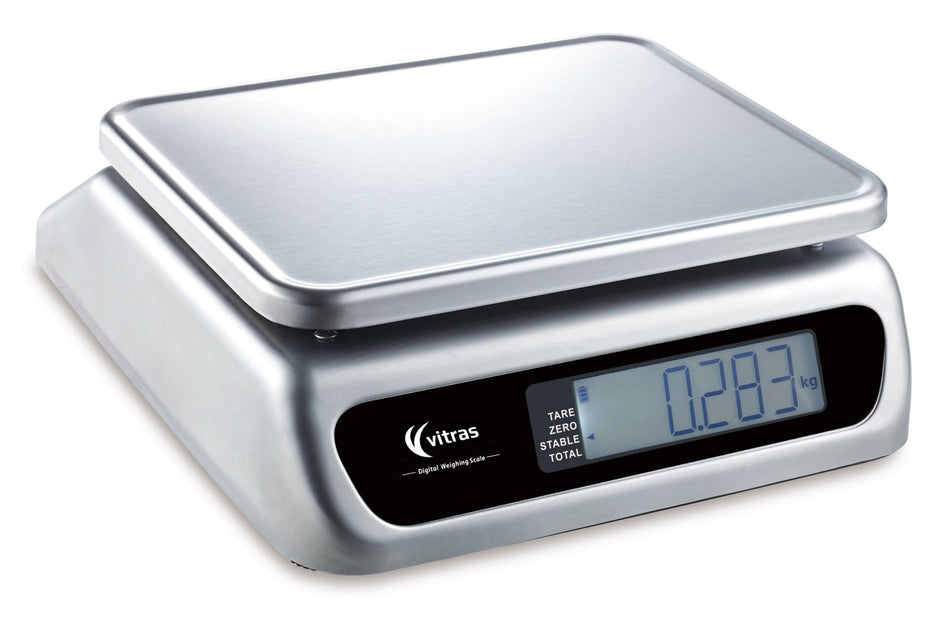 Vitras PSC9502 Dual Display Portion Scale 30kg Waterproof - Commercial Kitchen Appliances