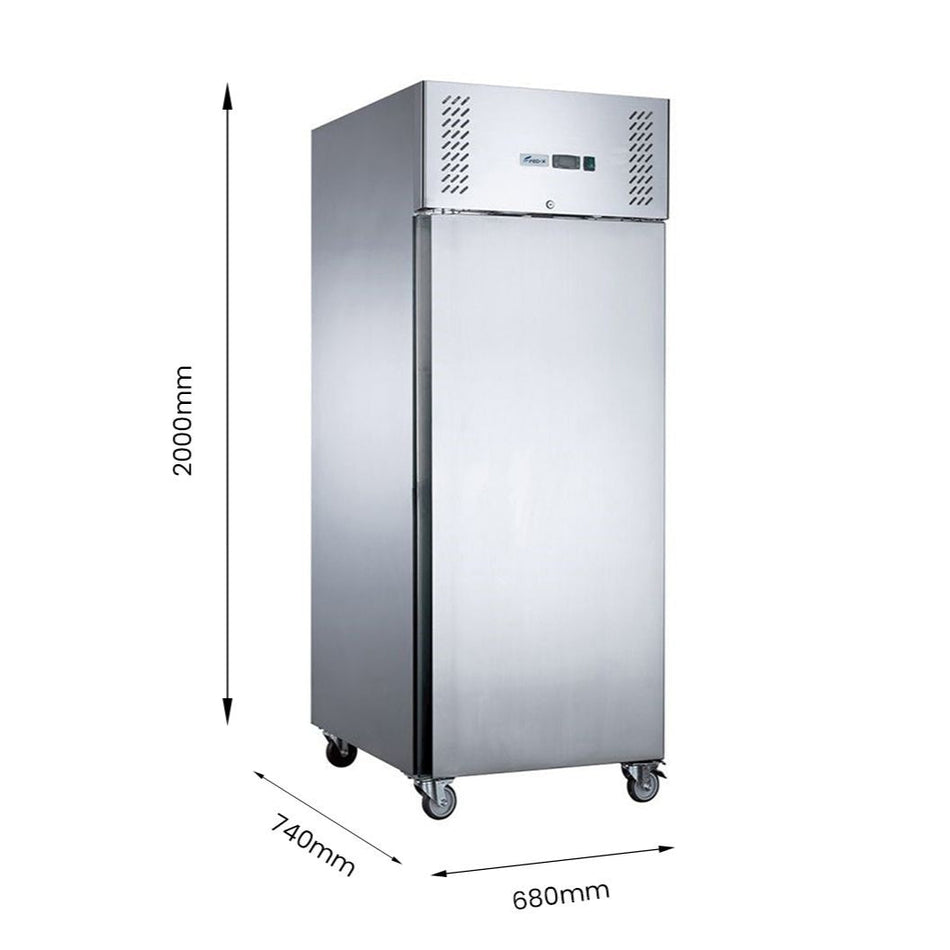 FED-X S/S Single Door Upright Freezer XURF400SFV