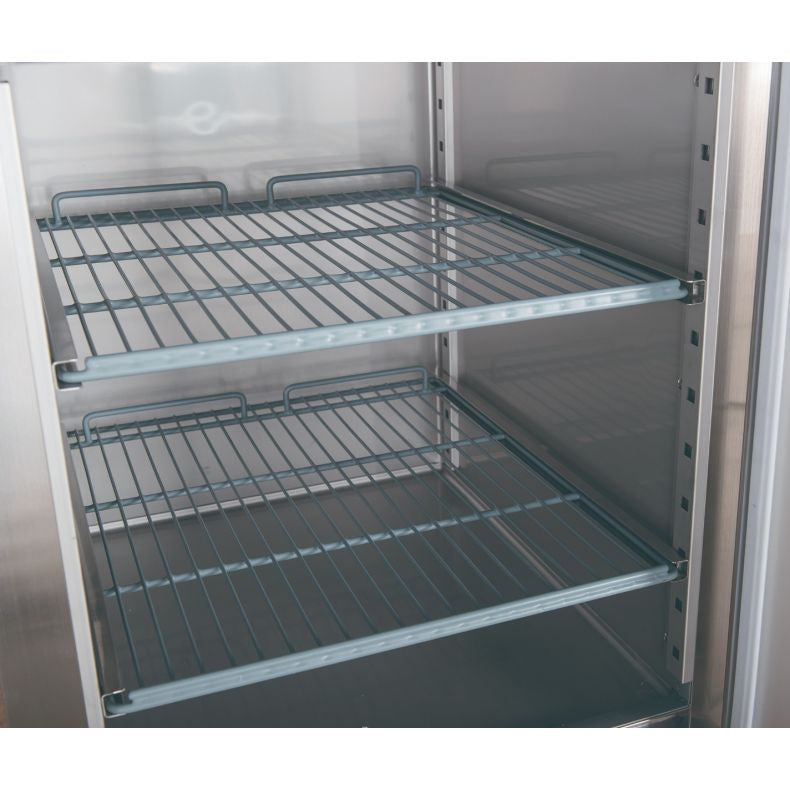 FED-X S/S Full Glass Door Upright Fridge XURC600G1V