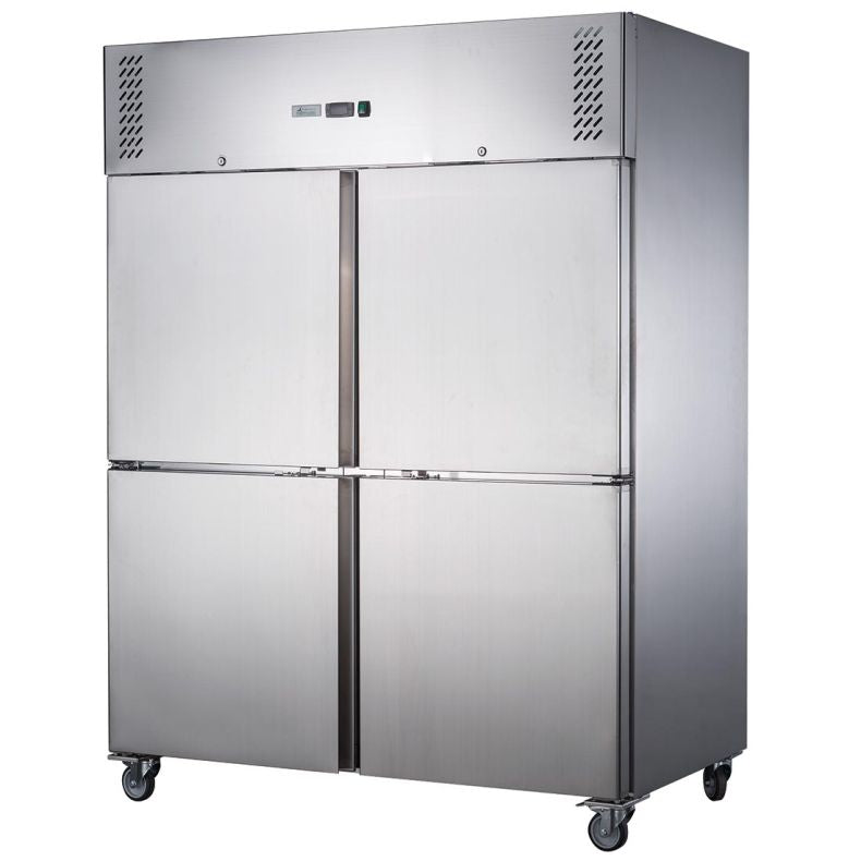FED-X S/S Four Door Upright Freezer XURF1200S2V
