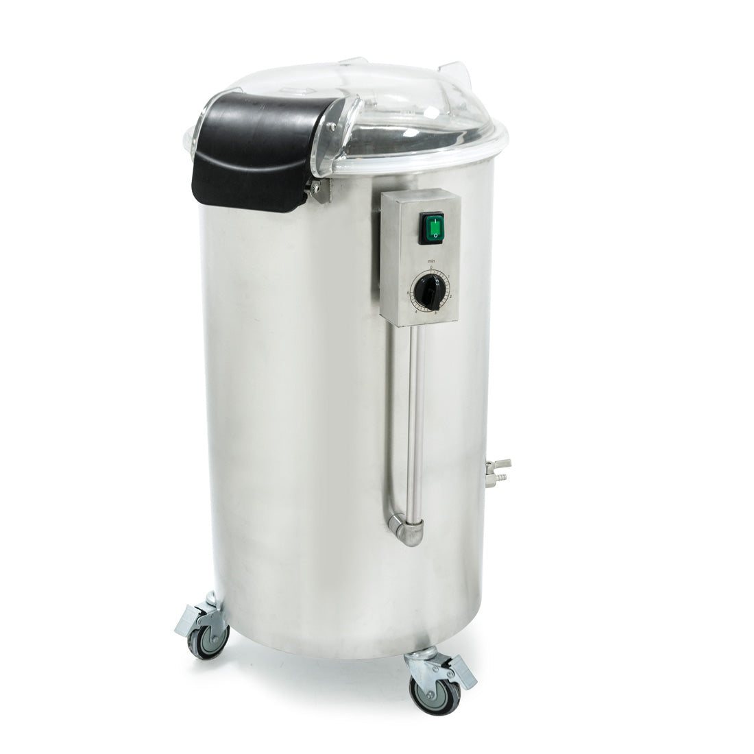 Yasaki Electric Salad Spinner W/ Castors & Timer 3Kg/Cycle SP75AS - SP75AS