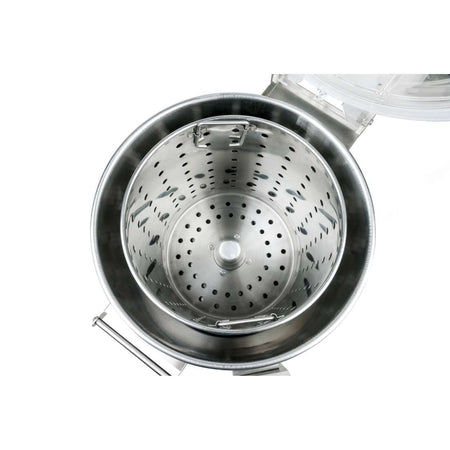 Yasaki Electric Salad Spinner W/ Castors & Timer 3Kg/Cycle SP75AS - Commercial Kitchen Appliances