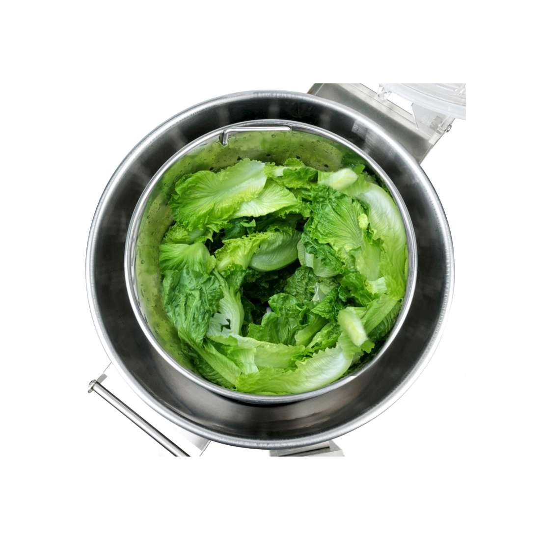 Yasaki Electric Salad Spinner W/ Castors & Timer 3Kg/Cycle SP75AS - Commercial Kitchen Appliances
