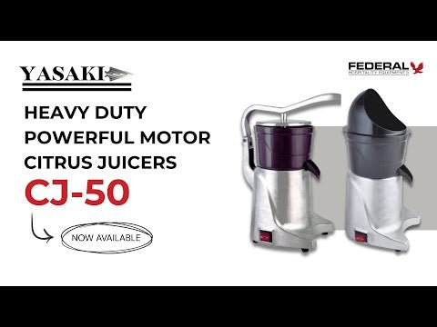 Yasaki Heavy Duty Powerful Motor Citrus Juicers CJ - 50AC - Commercial Kitchen Appliances