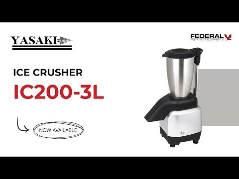 Yasaki Ice Crusher IC200 - 3L - Commercial Kitchen Appliances