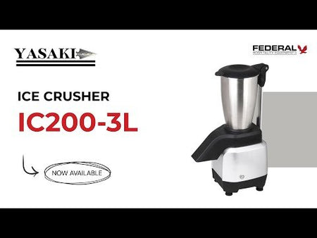 Yasaki Ice Crusher IC200 - 3L - Commercial Kitchen Appliances