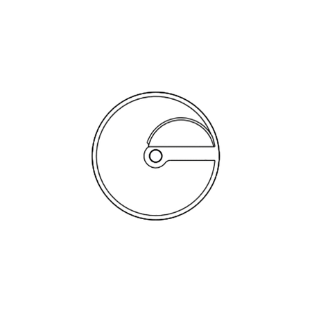 Yasaki Slicer (Aluminium, Semi Circular) 10Mm Single Blade SS010 - Commercial Kitchen Appliances