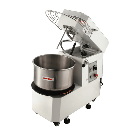 Yasaki Tilting Head Removable Bowl 20L Spiral Mixer - HTD - 20L - Commercial Kitchen Appliances