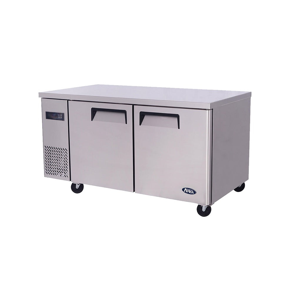 Atosa YPF9022 2 Door Undercounter Fridge 270L 1200mm 700mm Deep - view 2